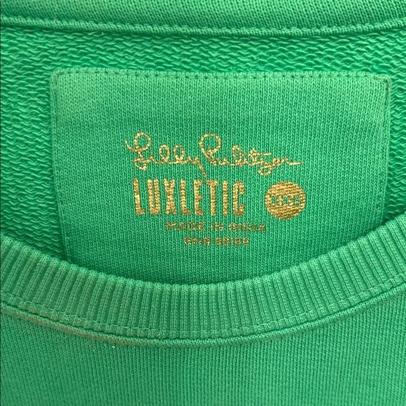 Lilly Pulitzer Vibrant Green Pullover - Picture 6 of 11
